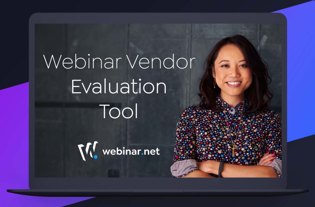 Webinar Vendor Evaluation Tool - Cover Image